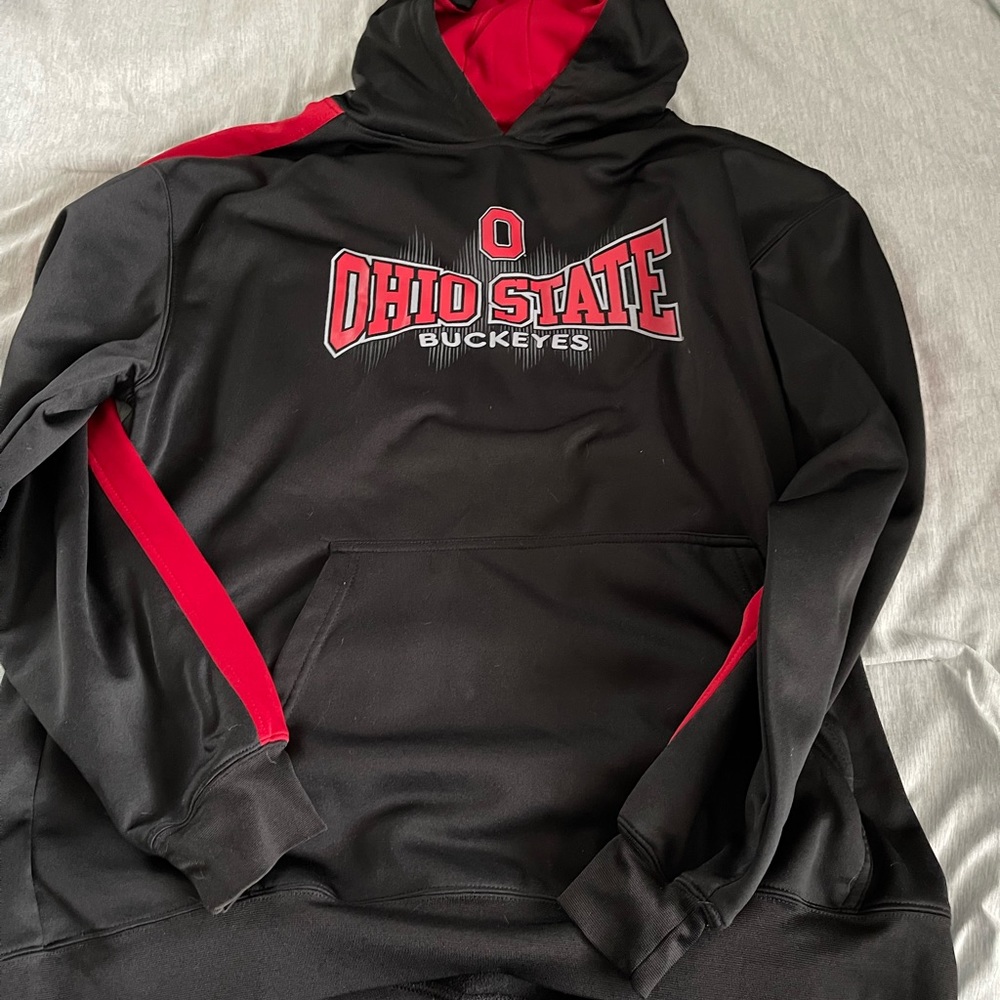 Ohio state buckeyes mens hooded sweatshirt